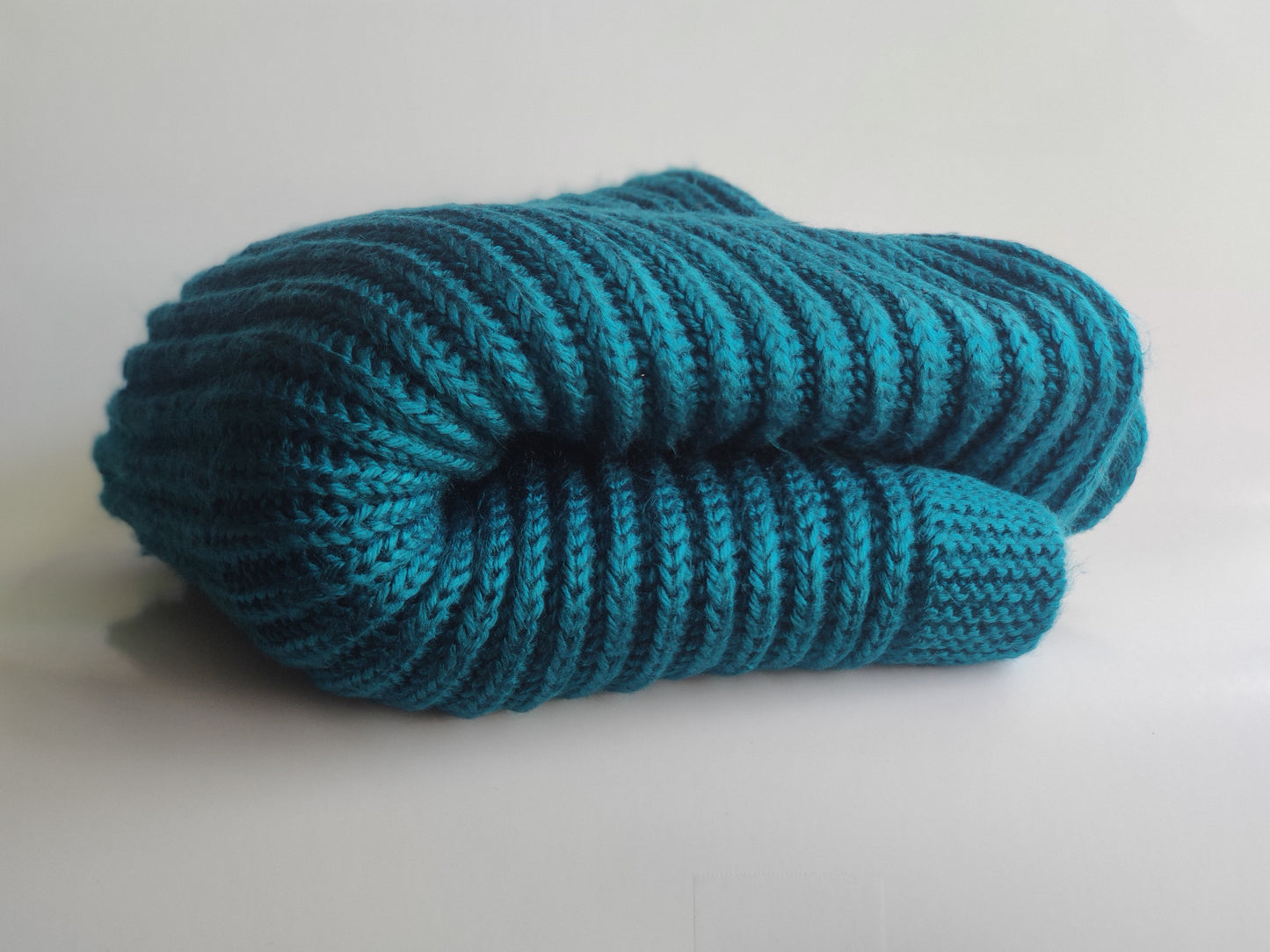 Hand Knitted Throw Blanket