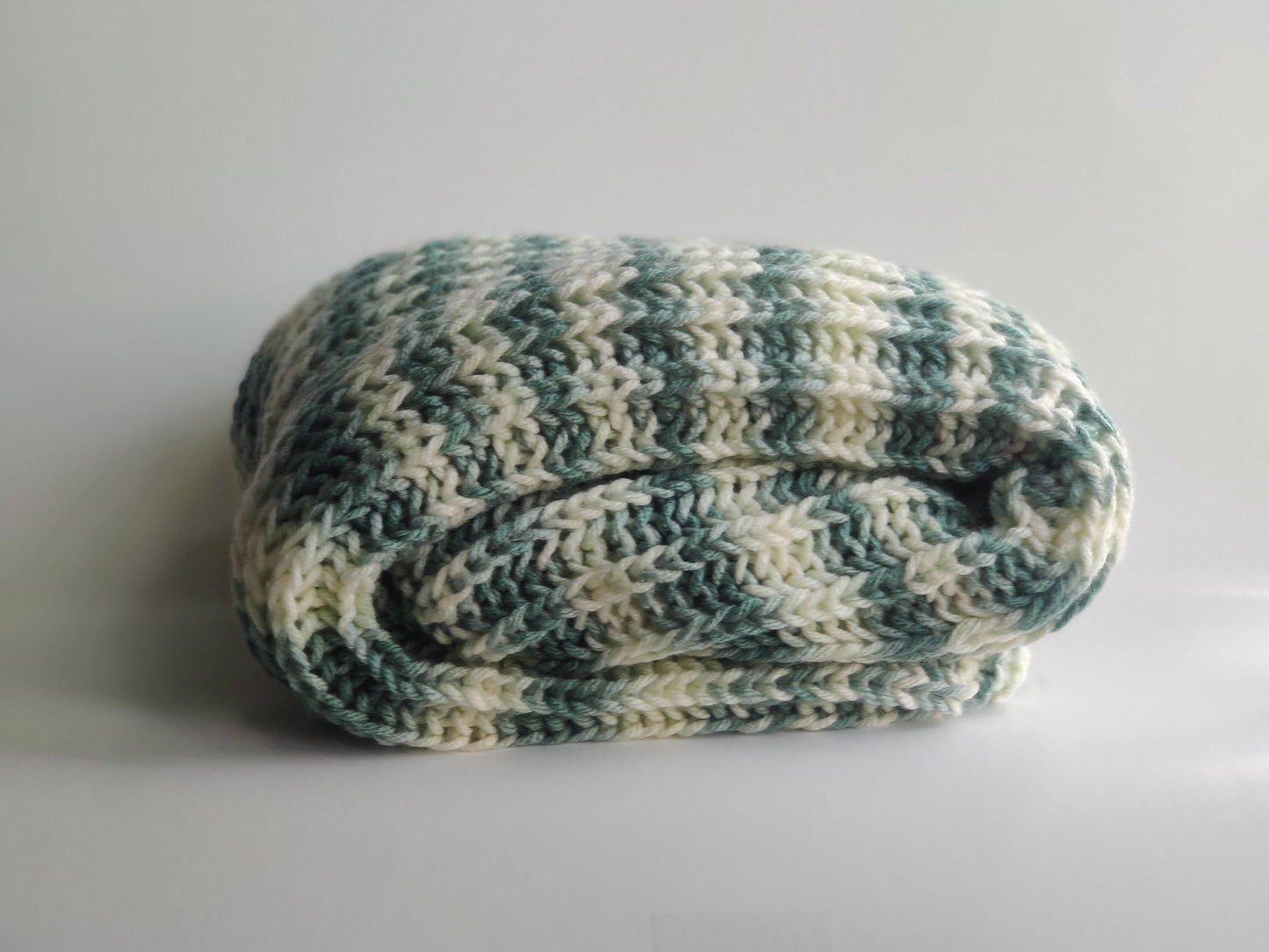 Hand Knitted Throw Blanket